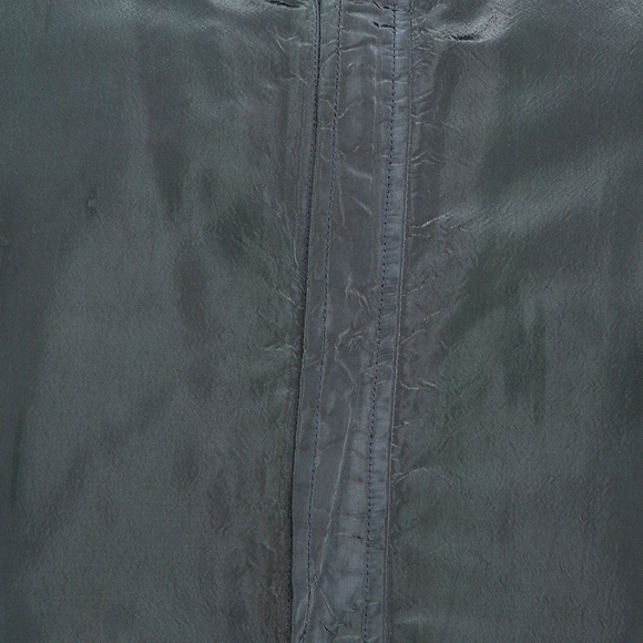 Dolce & Gabbana Dark Green Leather Trim Zip Front Jacket M - Picture 5 of 7